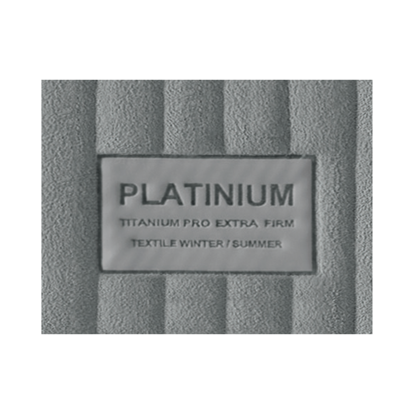 Bordado Colchon Platinium Titanium Pro