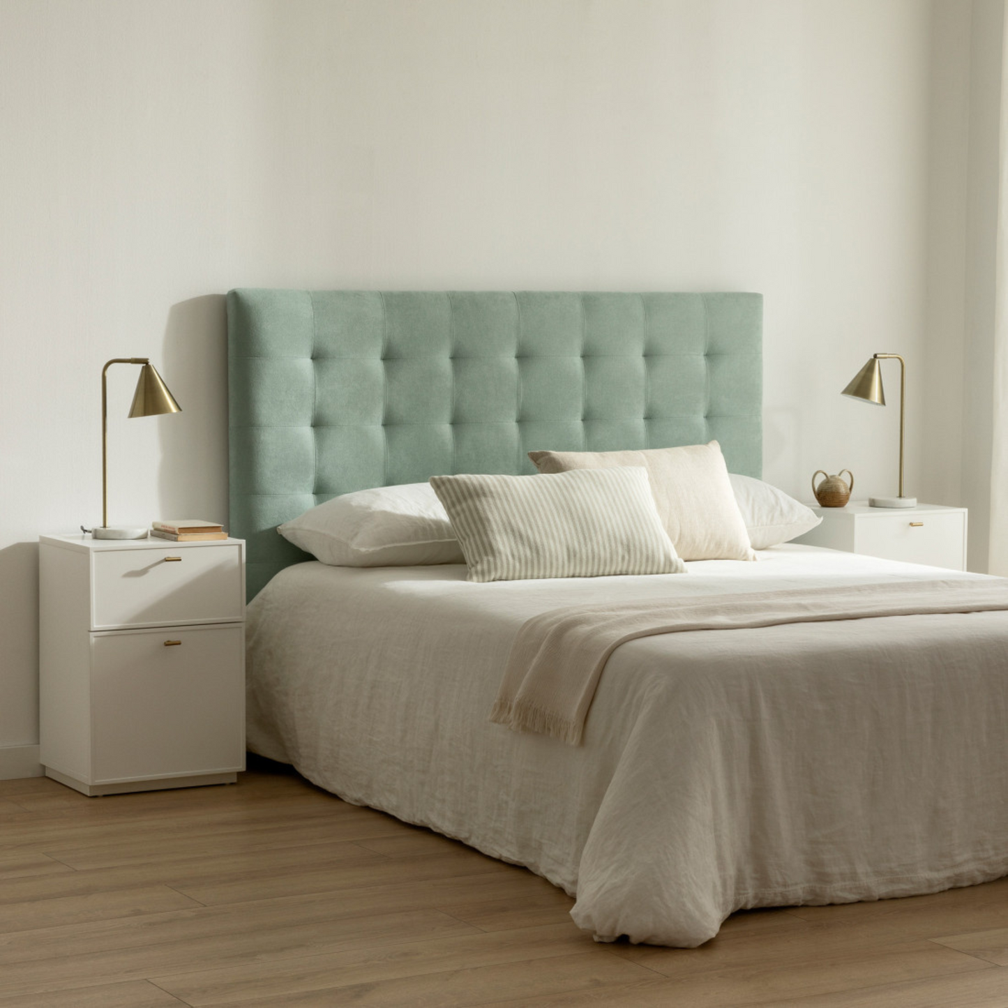 Cabezal Tapizado Lisboa Cama Lateral
