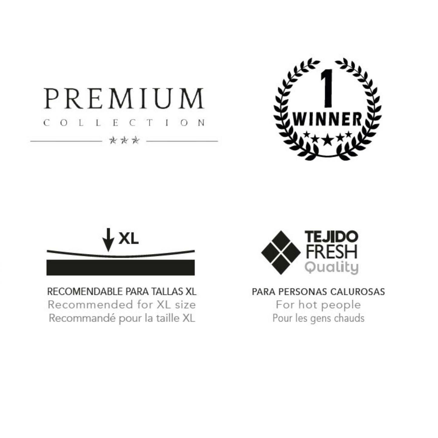 Colchon Premium XL Tejido Cool Tech