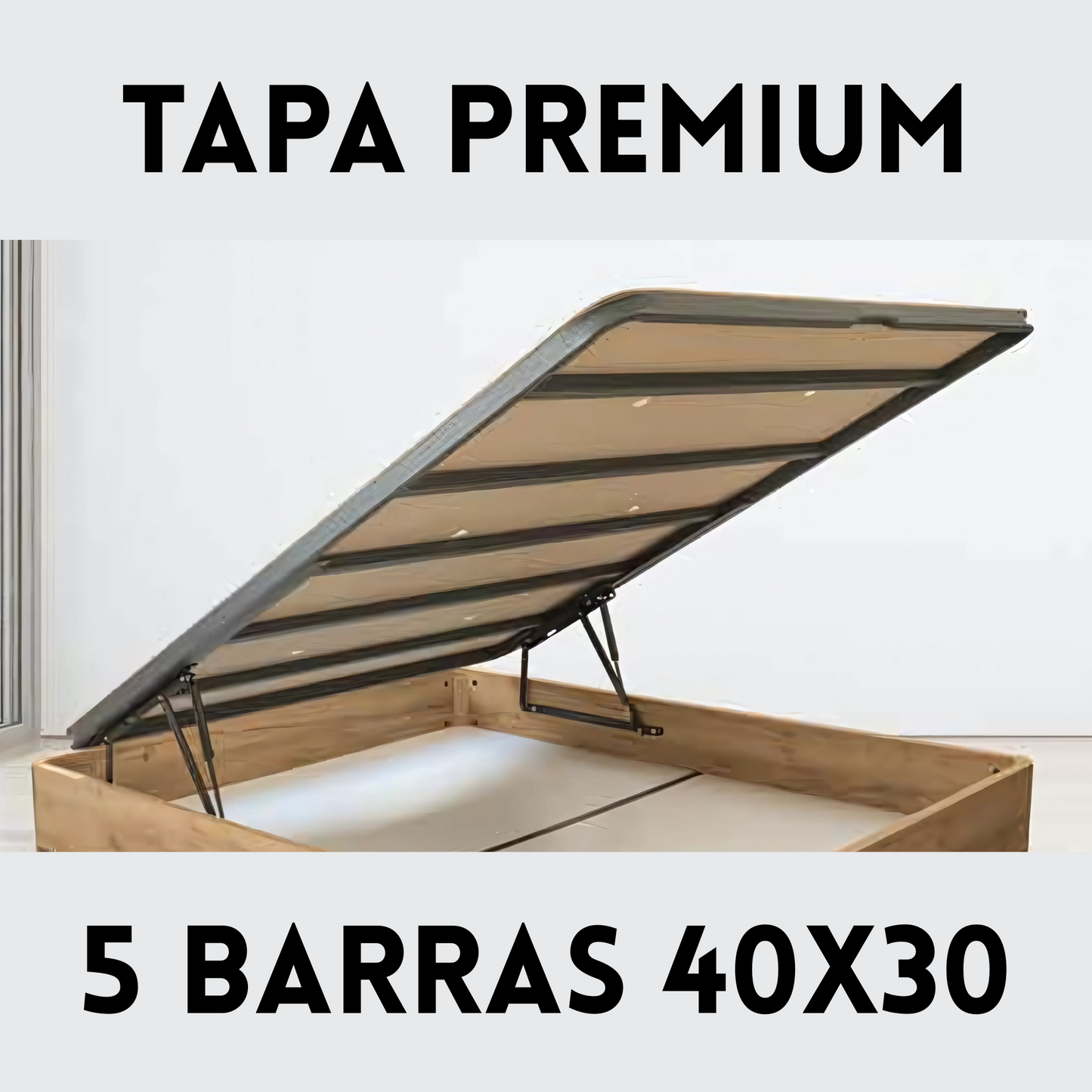 Canapé Madera Gran Capacidad