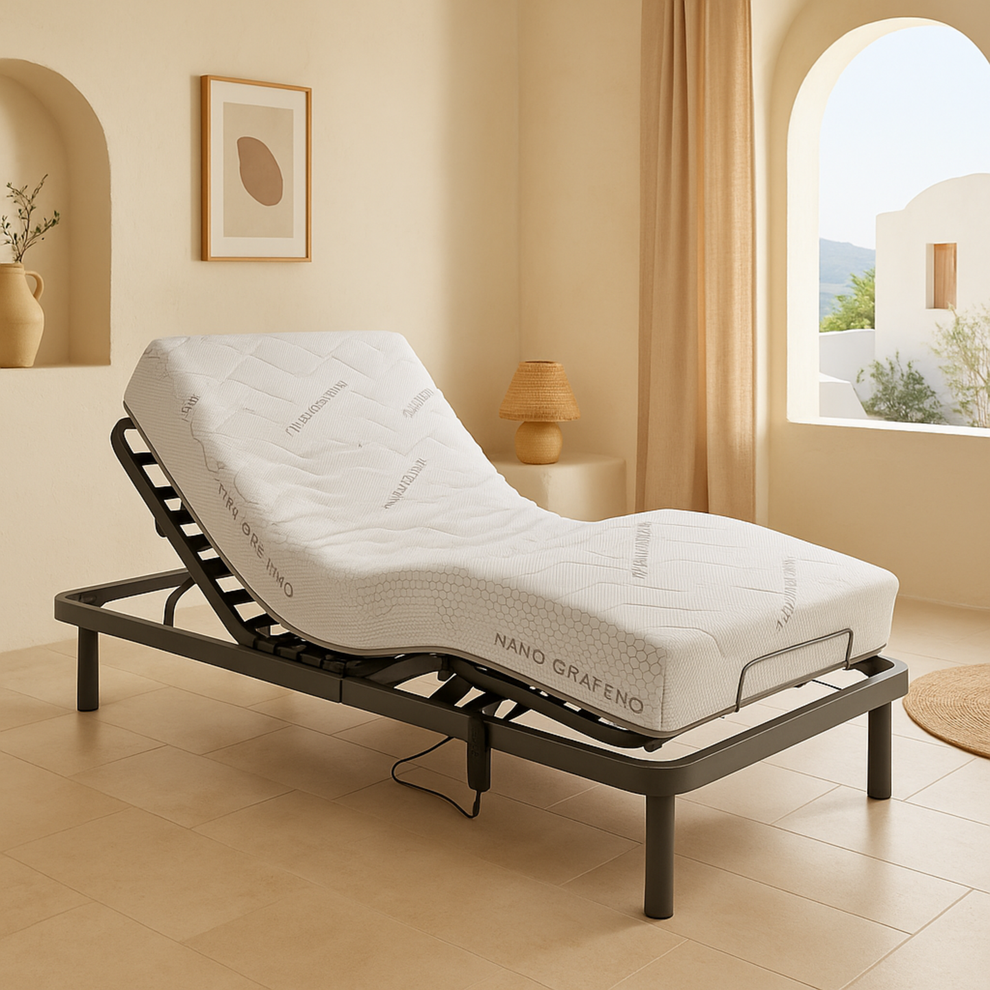 Somier Eléctrico Techno Carbono