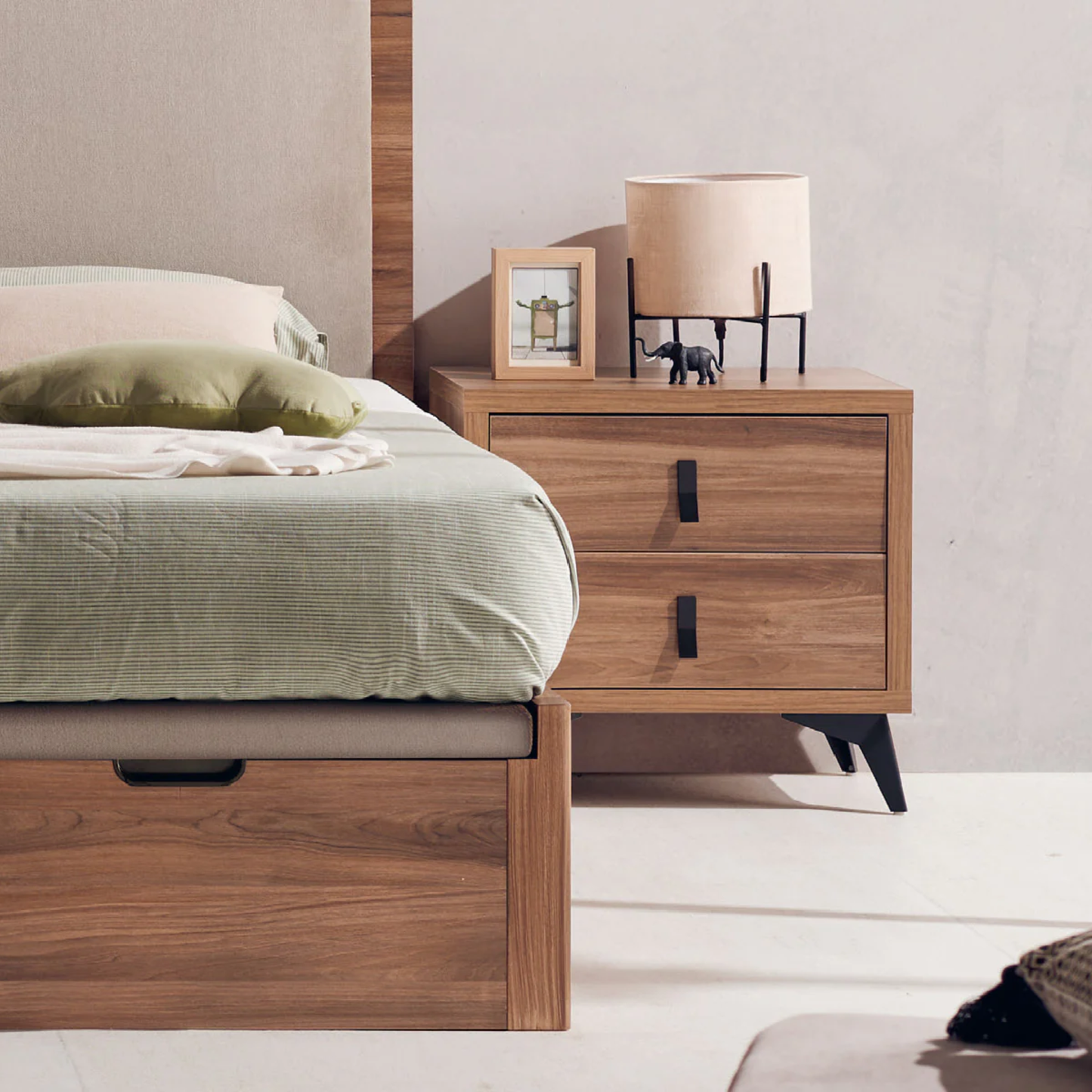 Mesita de noche Nature 2 Cajones