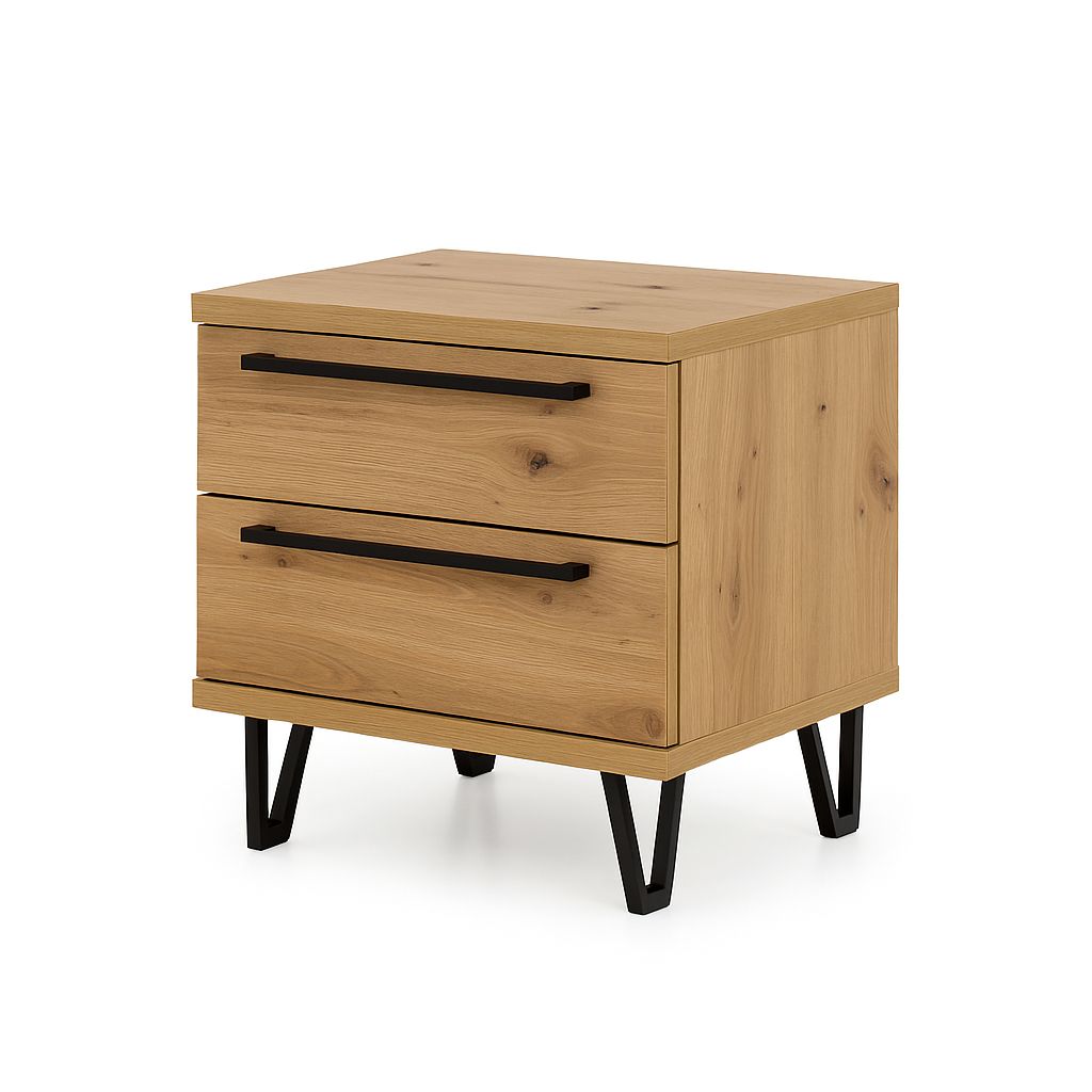 Mesita de noche Samoa 2 Cajones